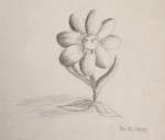 Bleistift auf Skizzenpapier