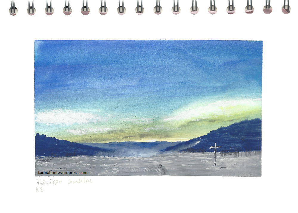 Gurktal in der Abenddämmerung