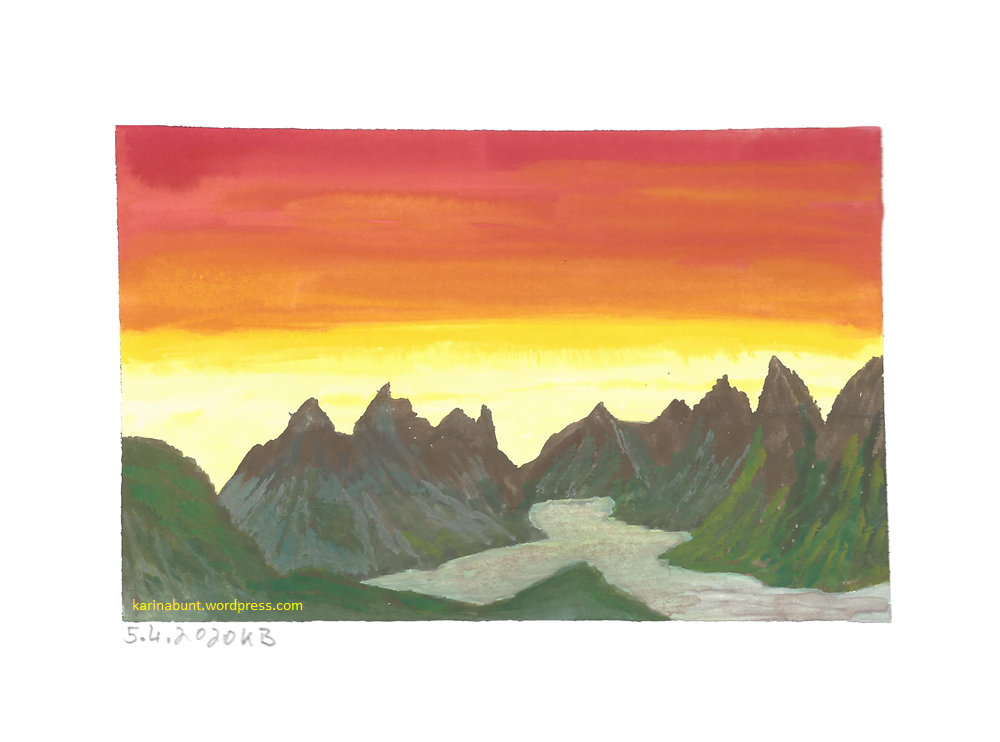 Fjorde im Morgenlicht