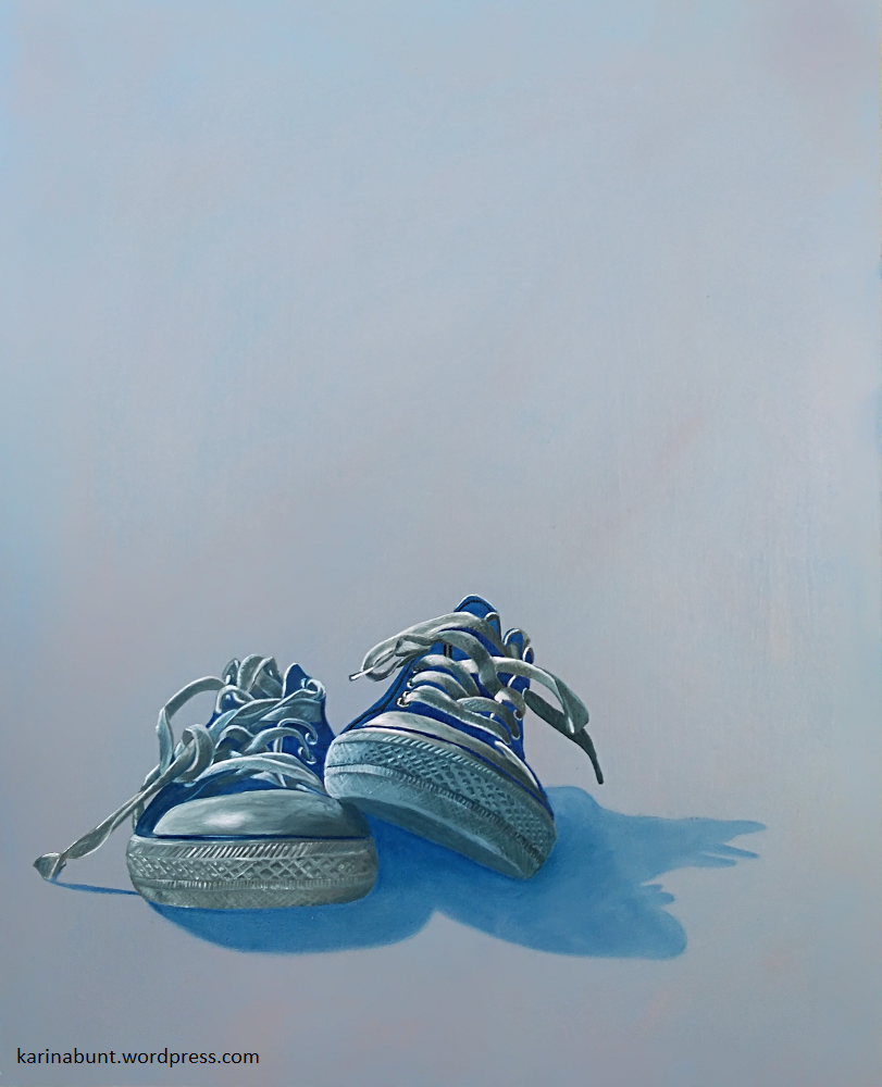 Stoffturnschuhe, von vorne