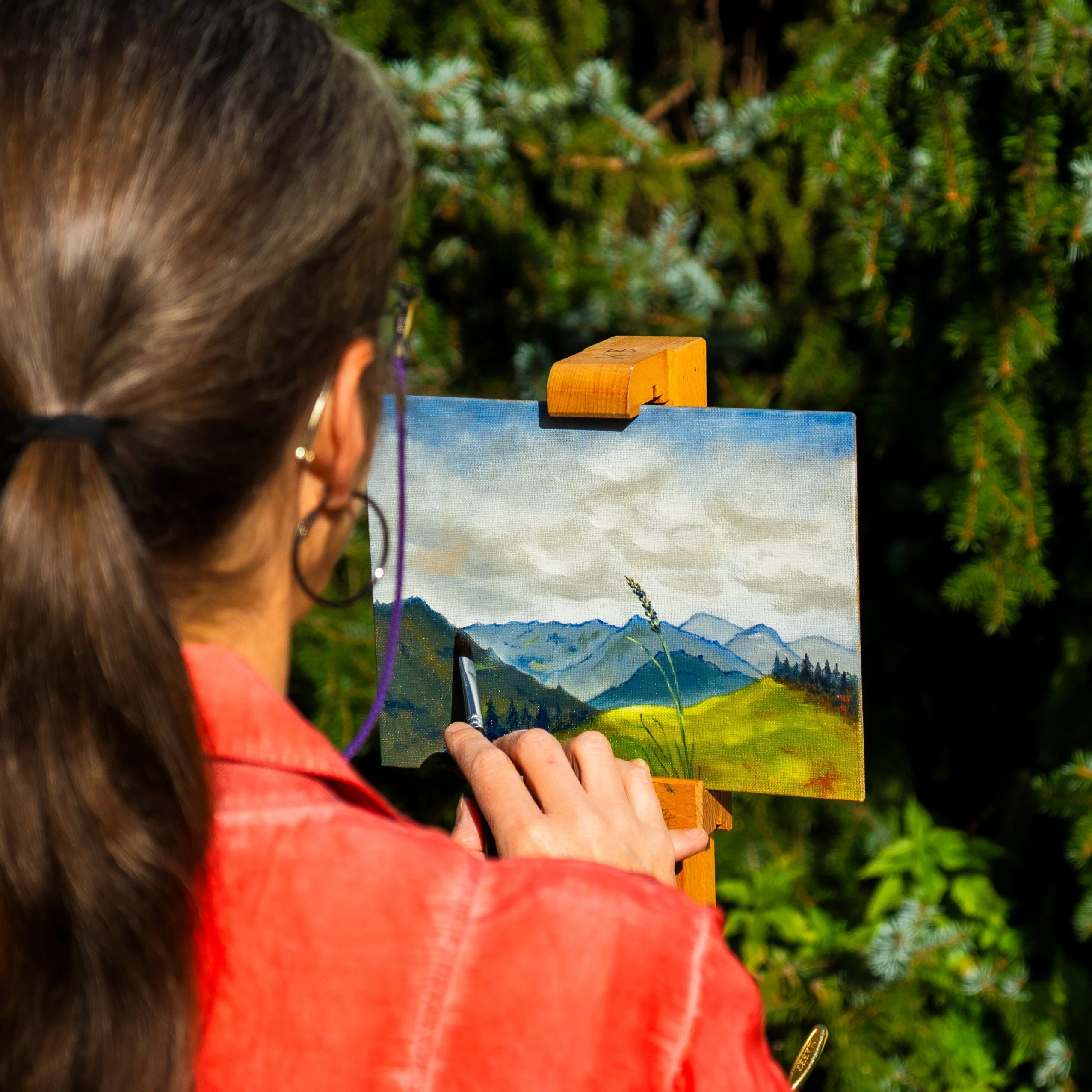 Foto der Künstlerin Karina Bunt